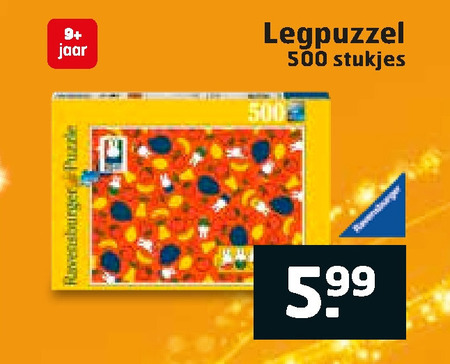 Nijntje   legpuzzel folder aanbieding bij  Trekpleister - details