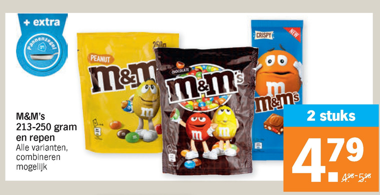 M en Ms   chocolade folder aanbieding bij  Albert Heijn - details