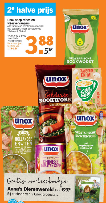 Cup a Soup   rookworst, knakworst folder aanbieding bij  Albert Heijn - details