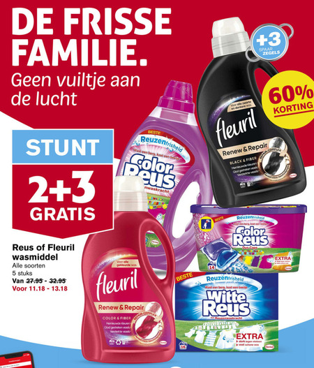 Color Reus   wasmiddel folder aanbieding bij  Hoogvliet - details