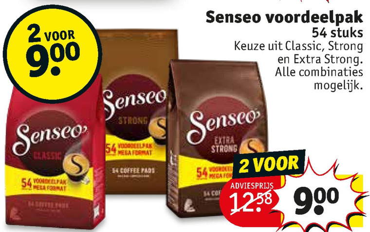 Douwe Egberts Senseo   koffiepad folder aanbieding bij  Kruidvat - details