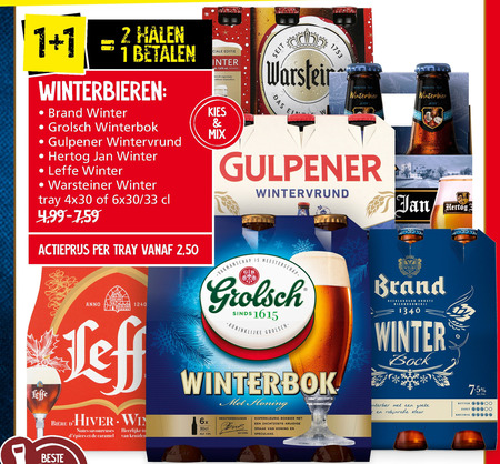 Leffe   speciaalbier folder aanbieding bij  Jan Linders - details