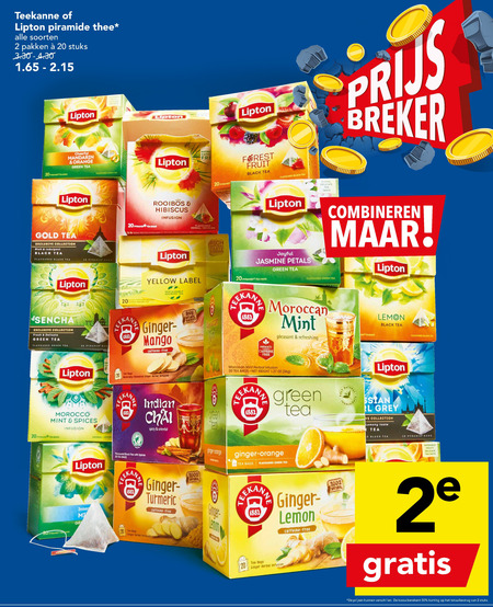 Teekanne   thee folder aanbieding bij  Deen - details