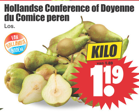 Conference   peren folder aanbieding bij  Dirk - details