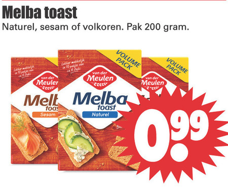 Van der Meulen   toast folder aanbieding bij  Dirk - details