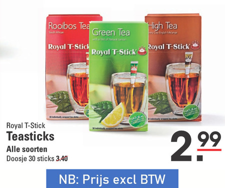 royal   thee folder aanbieding bij  Sligro - details