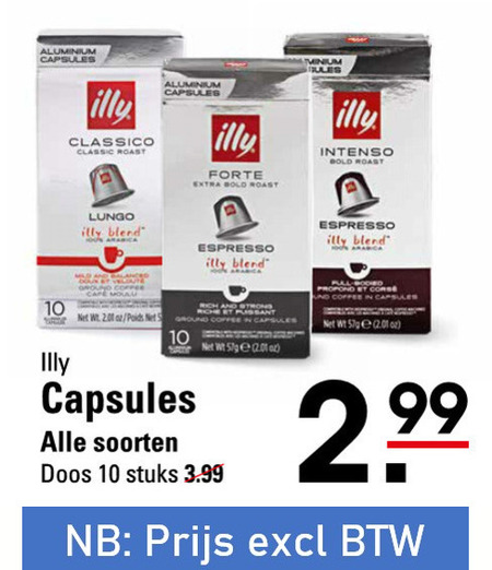 Illy   koffiecups folder aanbieding bij  Sligro - details