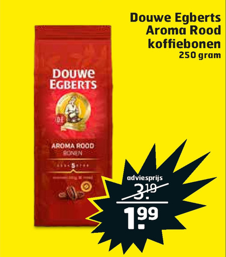 Douwe Egberts   koffiebonen folder aanbieding bij  Trekpleister - details