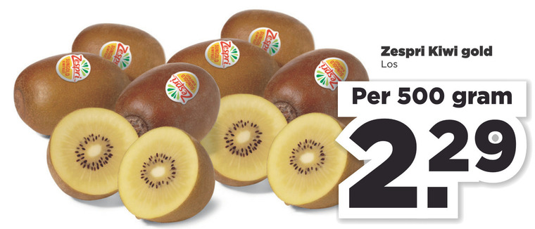 Zespri   kiwis folder aanbieding bij  Plus - details