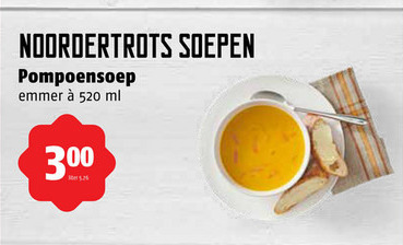 Noordertrots   soep folder aanbieding bij  Poiesz - details