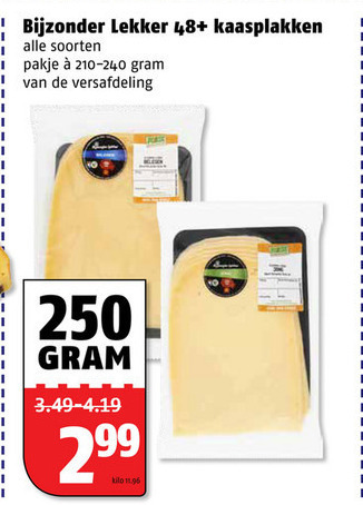 Bijzonder lekker   kaasplakken folder aanbieding bij  Poiesz - details