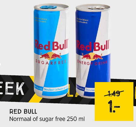 Red Bull   energiedrank folder aanbieding bij  Xenos - details