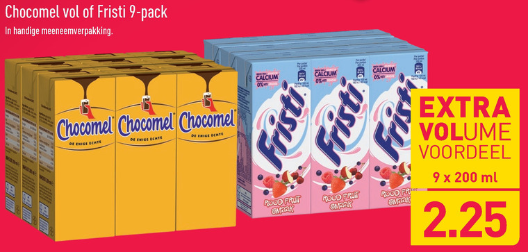 Chocomel   drinkyoghurt, chocolademelk folder aanbieding bij  Aldi - details