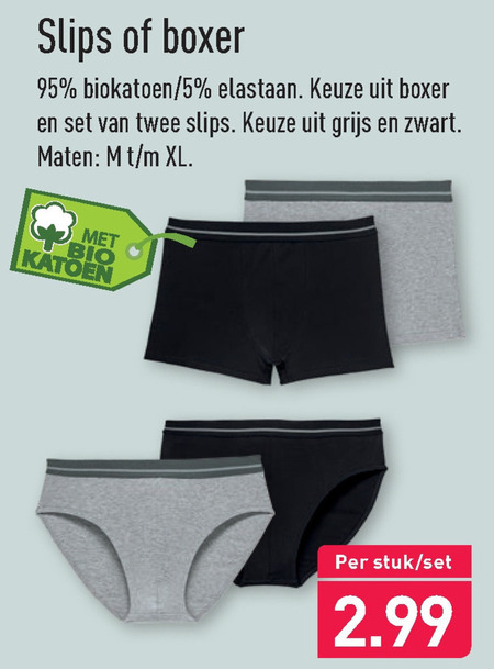 Aldi sales heren ondergoed