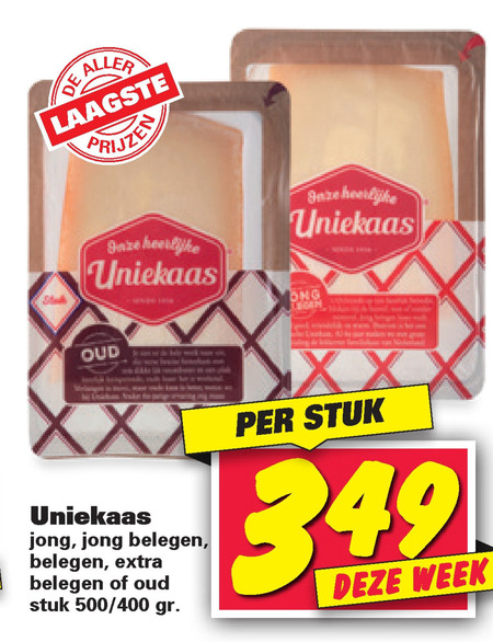 Uniekaas   kaas folder aanbieding bij  Nettorama - details