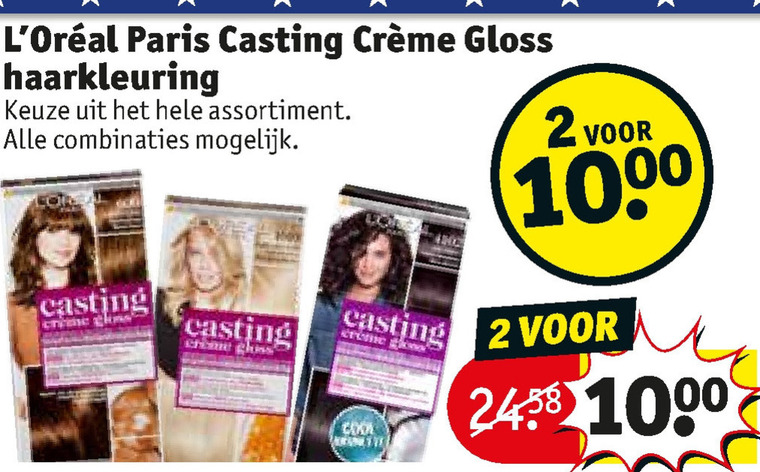 Casting Creme Gloss   haarkleuring folder aanbieding bij  Kruidvat - details