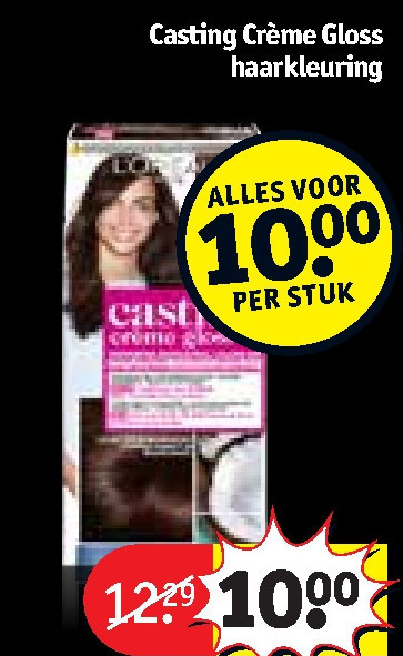 Casting Creme Gloss   haarkleuring folder aanbieding bij  Kruidvat - details