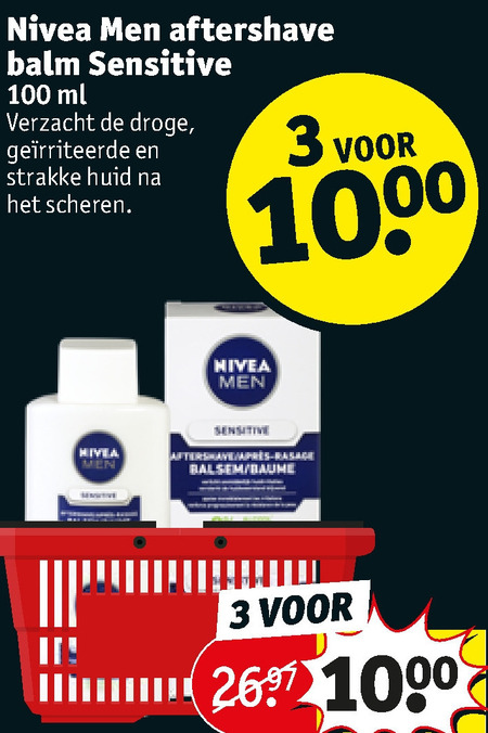 Nivea   aftershave folder aanbieding bij  Kruidvat - details