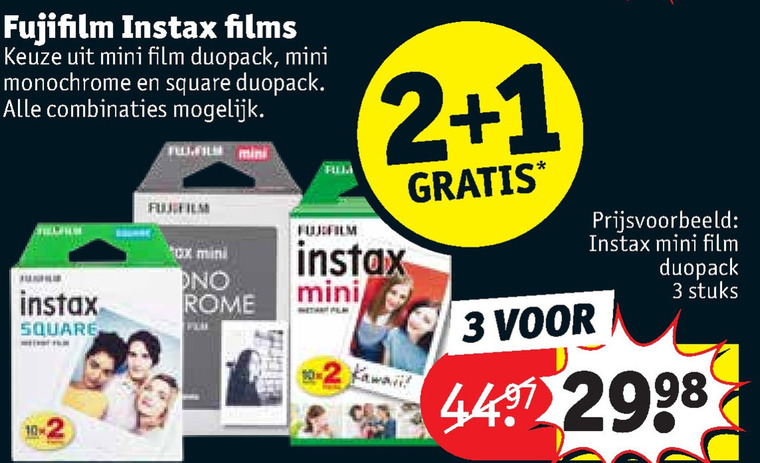 Kind van mening zijn Bespreken Fujifilm fotopapier folder aanbieding bij Kruidvat - details