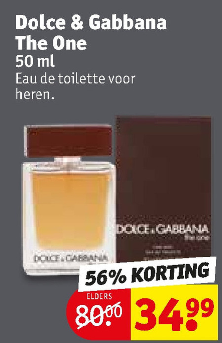 Dolce and Gabanna   eau de toilette folder aanbieding bij  Kruidvat - details