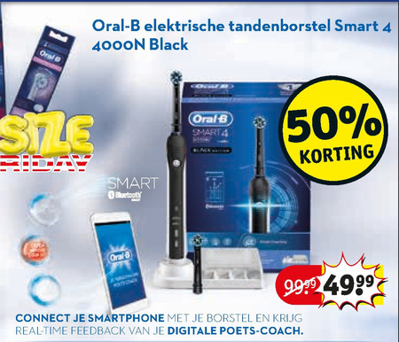 Braun Oral-B   electrische tandenborstel folder aanbieding bij  Kruidvat - details