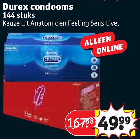 Durex   condooms folder aanbieding bij  Kruidvat - details