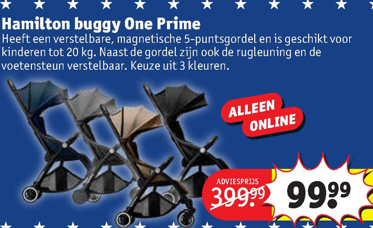 buggy aanbieding Kruidvat - details