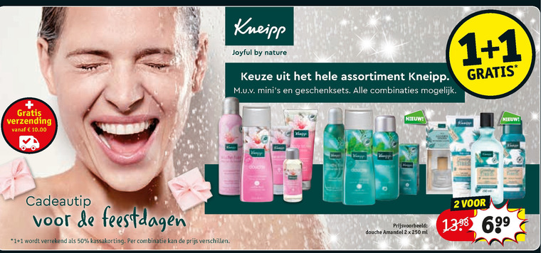 Kneipp   bodylotion, badolie folder aanbieding bij  Kruidvat - details