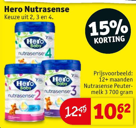 Hero   opvolgmelk folder aanbieding bij  Kruidvat - details