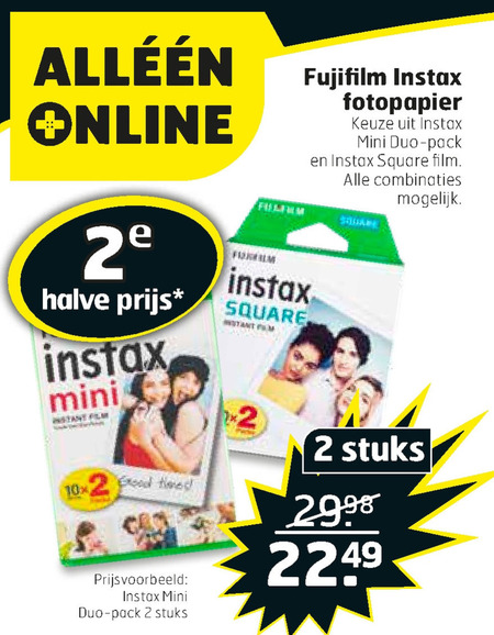 Ziektecijfers Madeliefje Op tijd Fujifilm fotopapier folder aanbieding bij Trekpleister - details