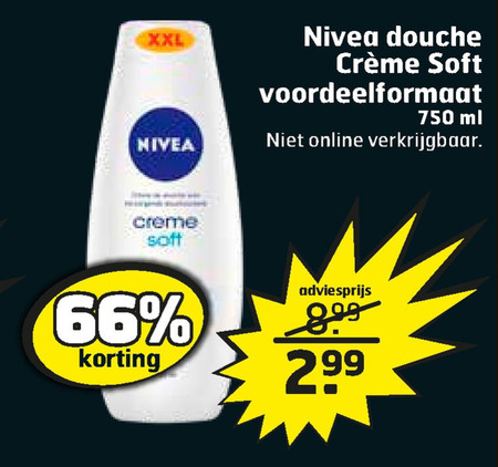 Nivea   douchegel folder aanbieding bij  Trekpleister - details