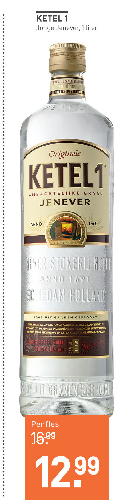 Ketel 1   jenever folder aanbieding bij  Gall & Gall - details