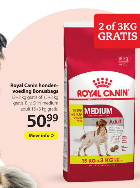 Royal Canin   hondenvoer folder aanbieding bij  Pets Place - details