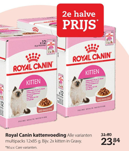 Royal Canin   kattenvoer folder aanbieding bij  Pets Place - details