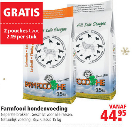 Farmfood   hondenvoer folder aanbieding bij  Welkoop - details