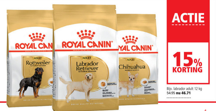 Royal Canin   hondenvoer folder aanbieding bij  Welkoop - details