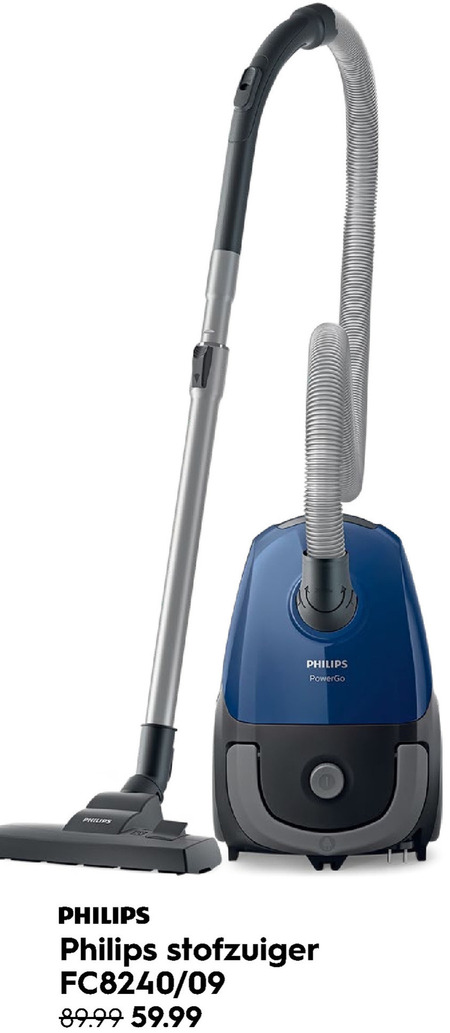 Philips   stofzuiger folder aanbieding bij  Blokker - details