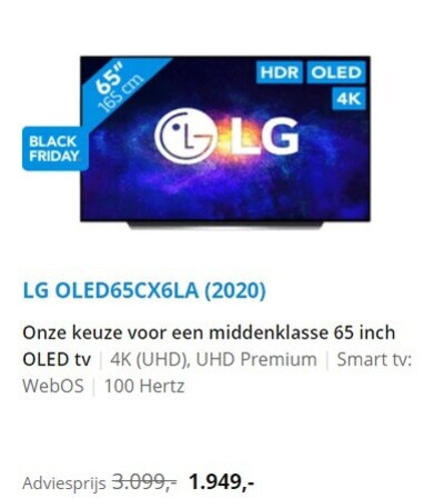 LG   4k ultrahd televisies, oled televisie folder aanbieding bij  Coolblue - details