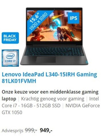 Lenovo   notebook folder aanbieding bij  Coolblue - details