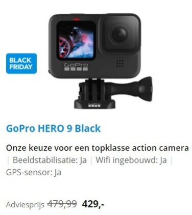 Hero   sportvideocameras folder aanbieding bij  Coolblue - details