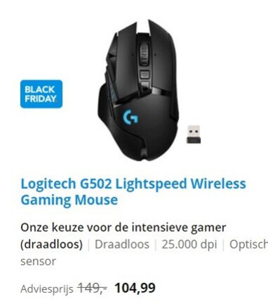 Logitech   muis folder aanbieding bij  Coolblue - details