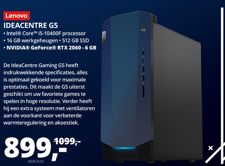 Lenovo   pc systeem folder aanbieding bij  Paradigit - details