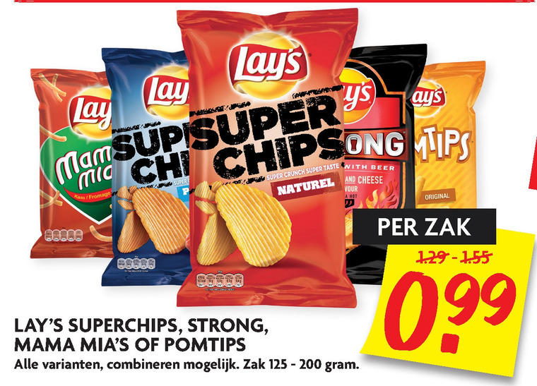 Lays   chips, zoutje folder aanbieding bij  Dekamarkt - details