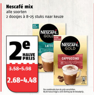 Nescafe   oploskoffie folder aanbieding bij  Poiesz - details