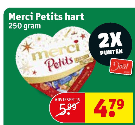 Merci   chocolade folder aanbieding bij  Kruidvat - details