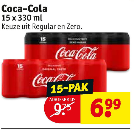 Coca-Cola   cola folder aanbieding bij  Kruidvat - details