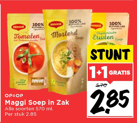 Maggi   soep folder aanbieding bij  Vomar - details