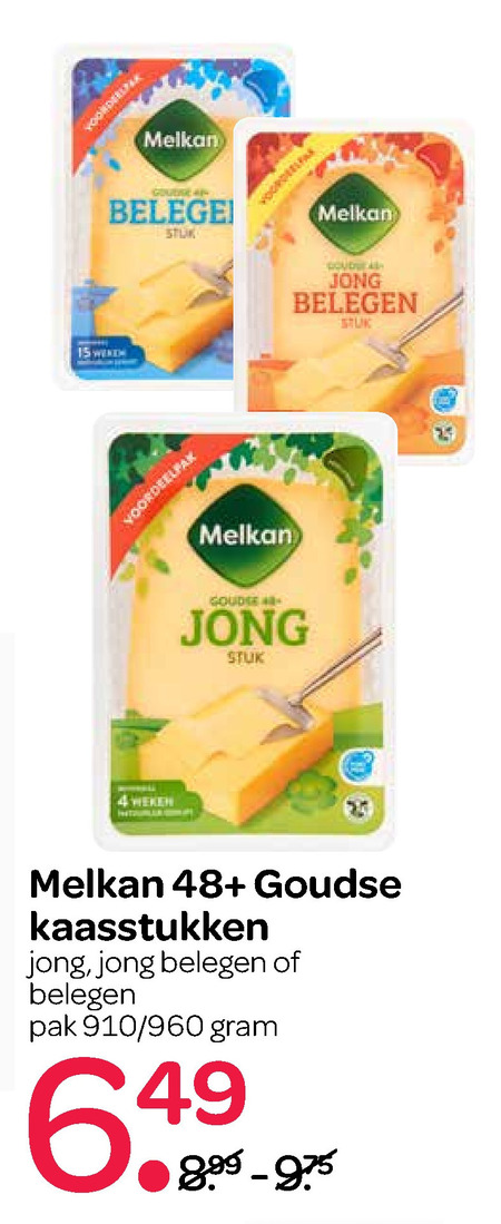 Melkan   kaas folder aanbieding bij  Spar - details