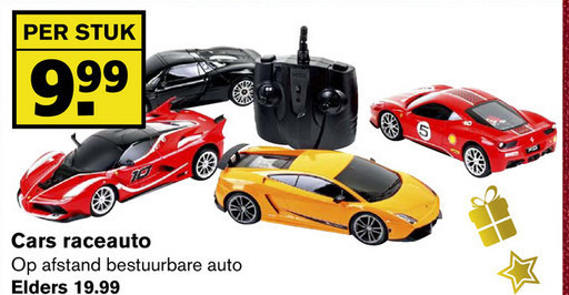 Cars   auto met afstandsbediening folder aanbieding bij  Hoogvliet - details