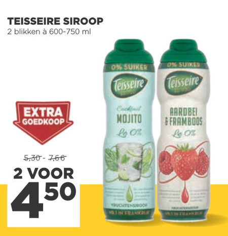 Teisseire   limonadesiroop folder aanbieding bij  Jumbo - details